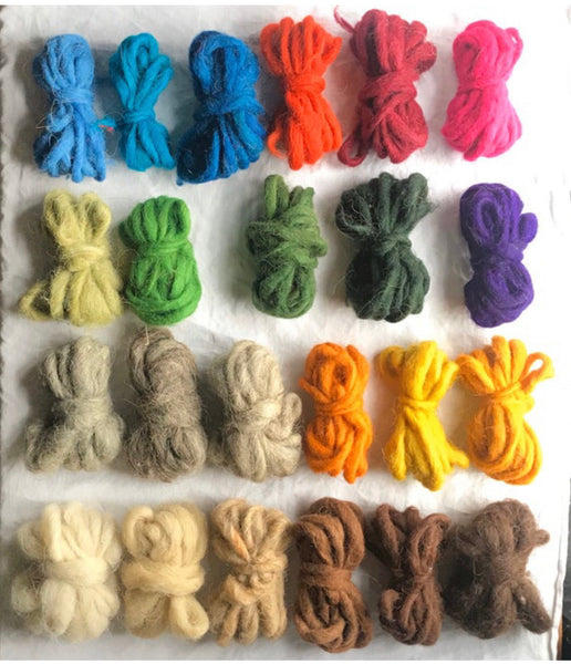 Colourful Cosy rug  Organic Wool Blanket Rug Handwoven on Wooden Loom