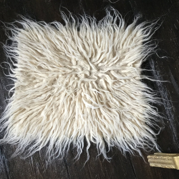 Sheepskin Look Seat Pad | Seat Cover