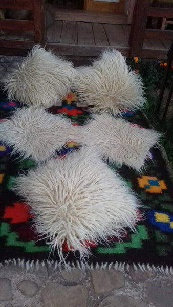 Sheepskin Pillow