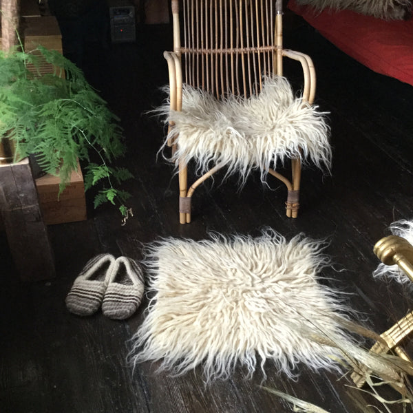 Sheepskin Look Seat Pad | Seat Cover