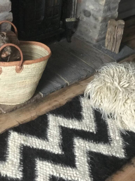 Zigzag Thick Wool Rugs