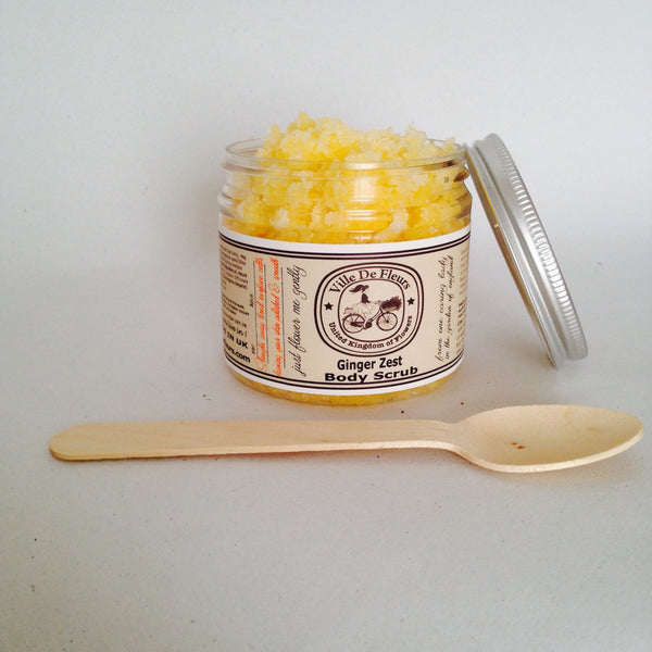 Ginger Zest Dead Sea Salt Body Scrub
