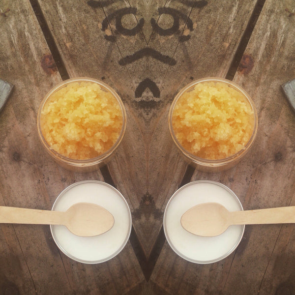 Ginger Zest Dead Sea Salt Body Scrub