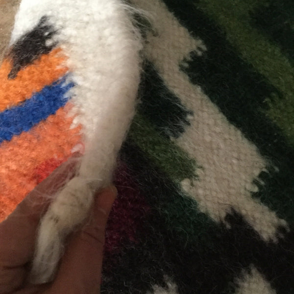 Roses Sheep Wool Handmade Rug Custom Made