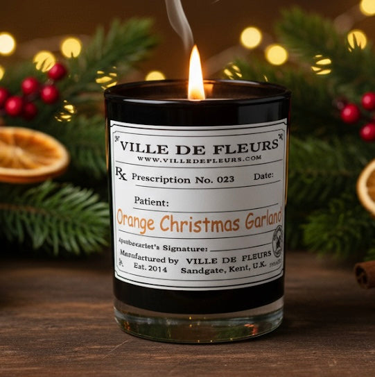 Spiced Orange Christmas Candle – Vegan Winter Scent