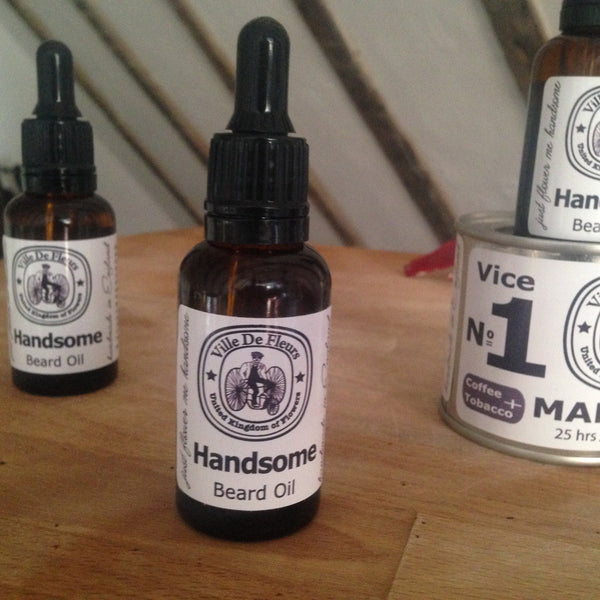 Handsome Beard Oil with Thyme and basil
