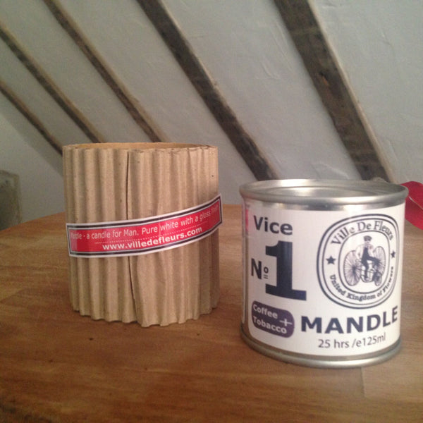 Ville de Fleurs Mandle  Candle | Coffee & Tobacco Scented