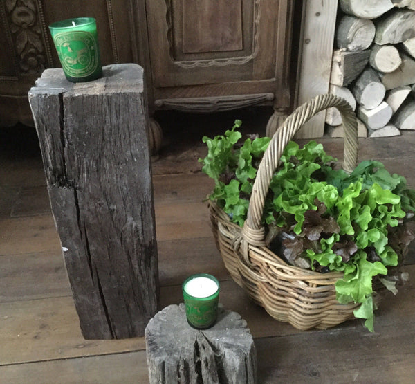 Me-Time Lavender and Dead Sea Candle: Emerald Green Glass, Vegan Aromatherapy Gift