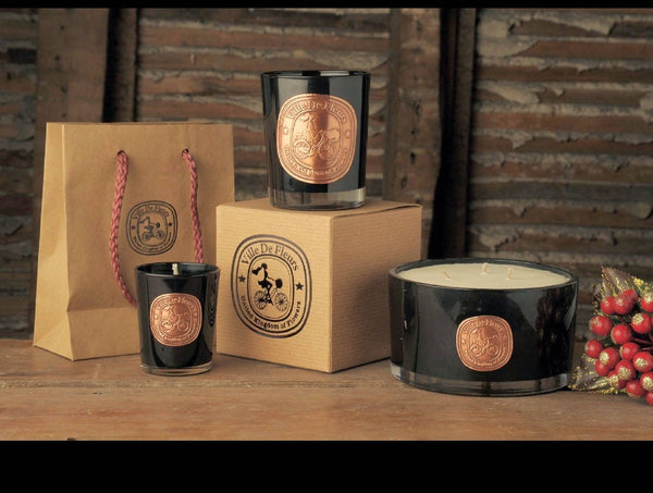 Queen Cleopatra's Secret Soy Candle - Black Pomegranate Scent