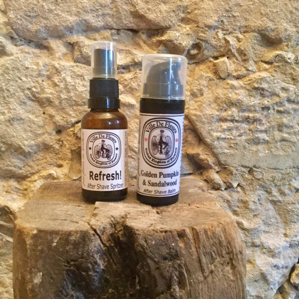 Men's Travel Grooming Kit | Aftershave Spritzer & Balm