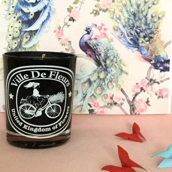 Orange & Cedarwood in  Rapeseed and Coconut Wax Candle – Handmade Vegan Candle Gift