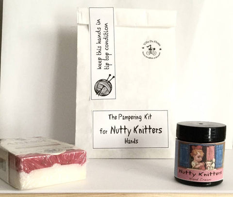 Knitters Hand Care Kit | Vegan Hand Cream & Argan Oil Soap
