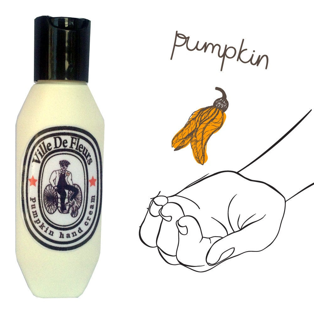 Vegan Golden Pumpkin Hand Cream – Unscented, Mens Skincare (50ml)