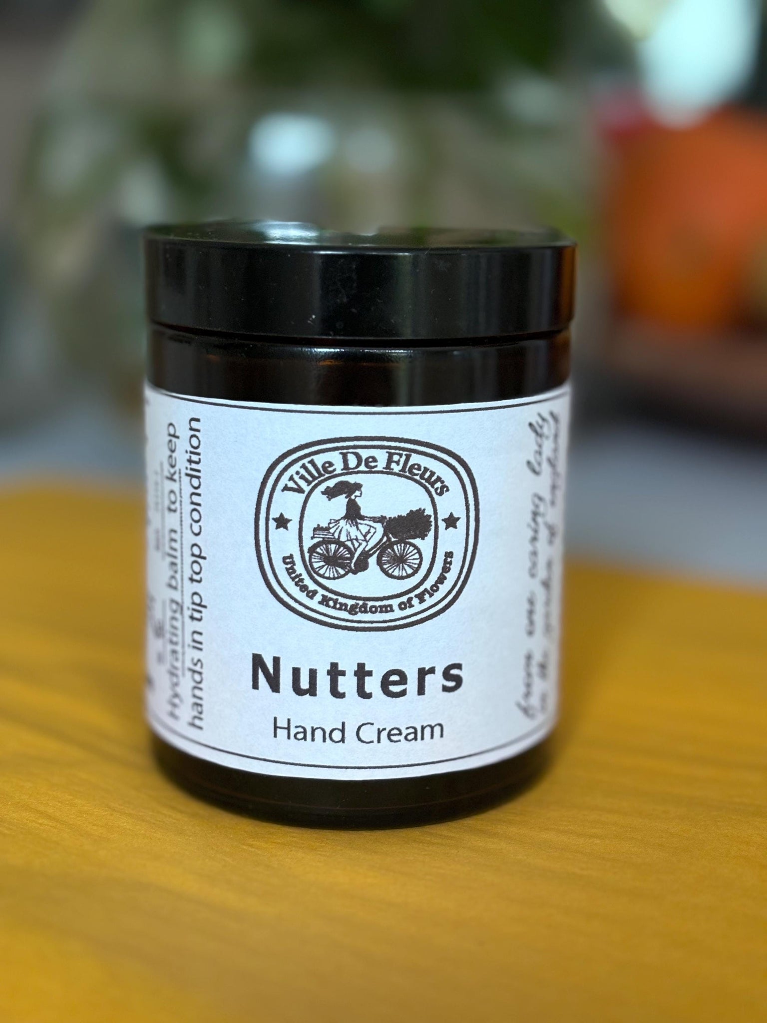 Nut Oil Hand Cream – Handmade Moisturizing Hand Balm, Christmas Gift