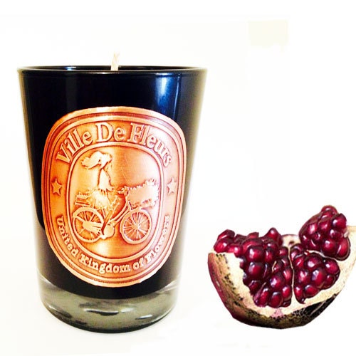 Queen Cleopatra's Secret Soy Candle - Black Pomegranate Scent