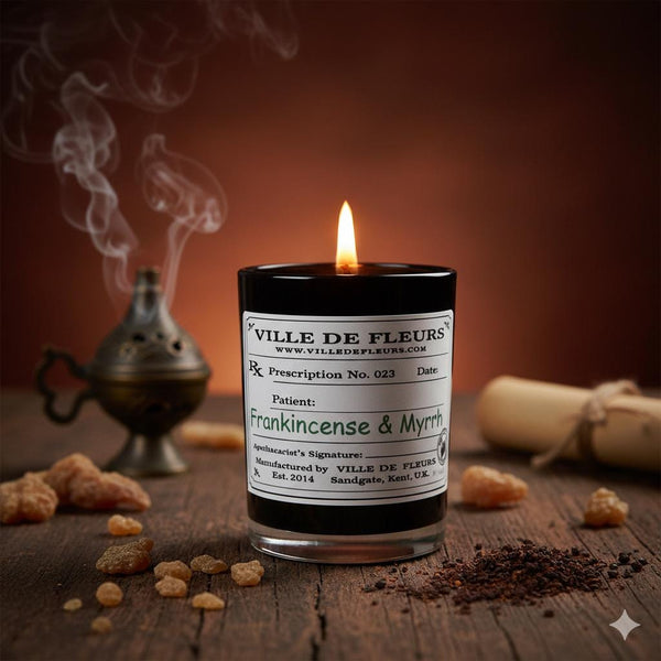 Twilight Majesty – Frankincense & Myrrh Candle | Elegant Holiday Candle