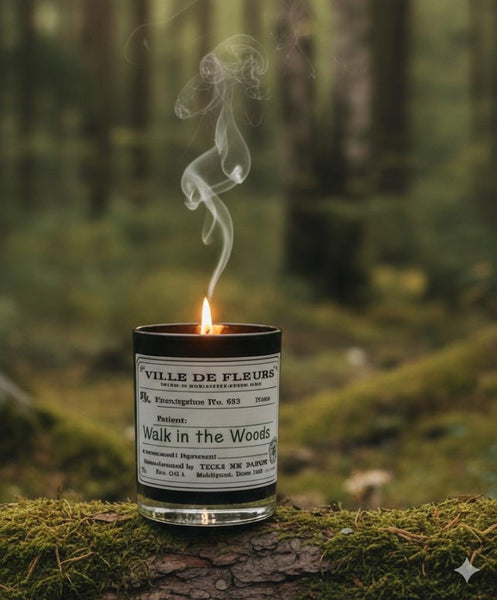 Walk in the Woods Candle – Pine & Fir Scented, Vegan