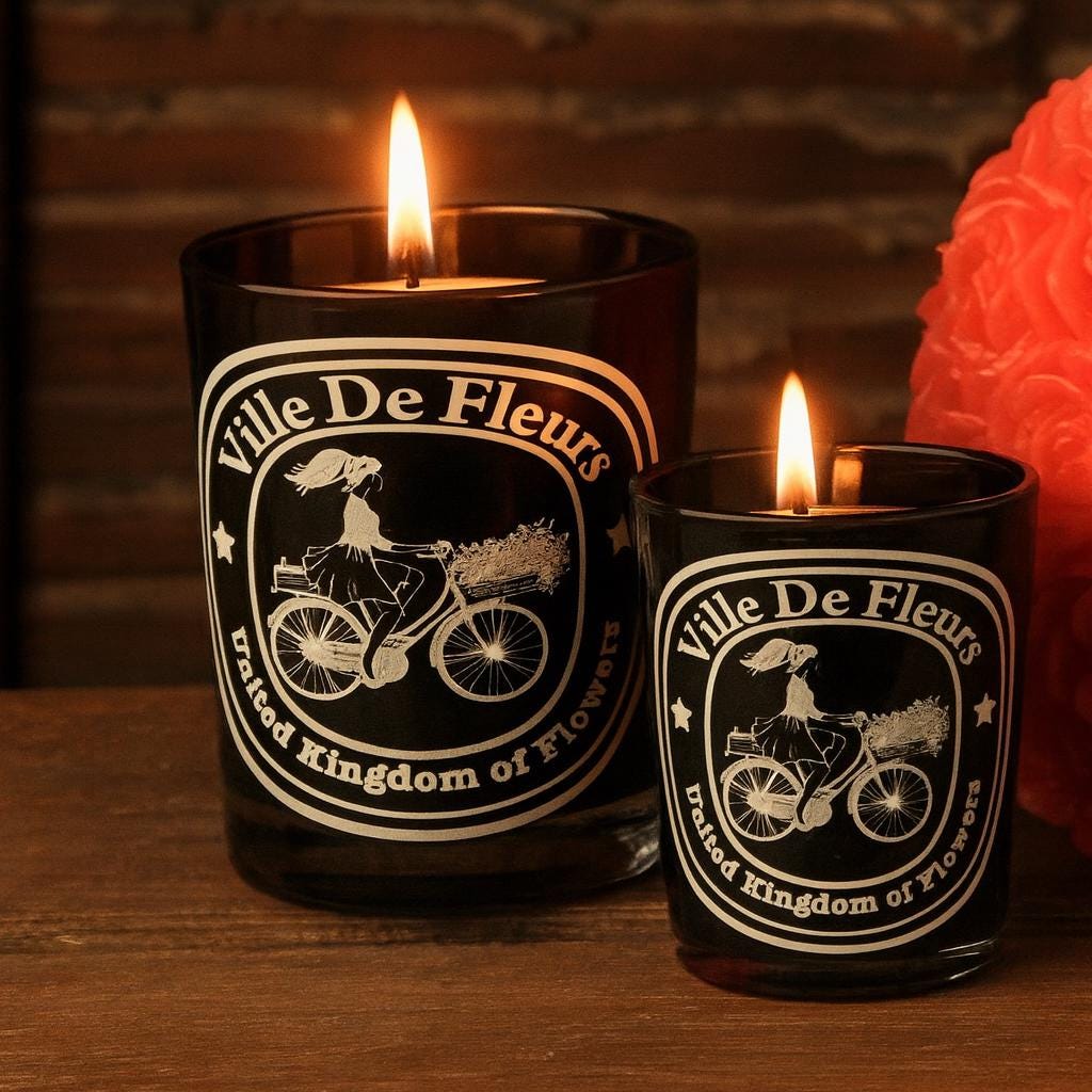 Orange & Cedarwood in  Rapeseed and Coconut Wax Candle – Handmade Vegan Candle Gift