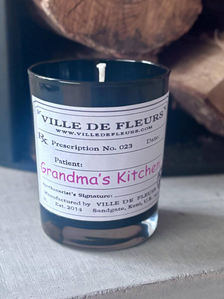 Rhubarb Cinnamon Candle | Vegan Wax, Cozy Kitchen Scent