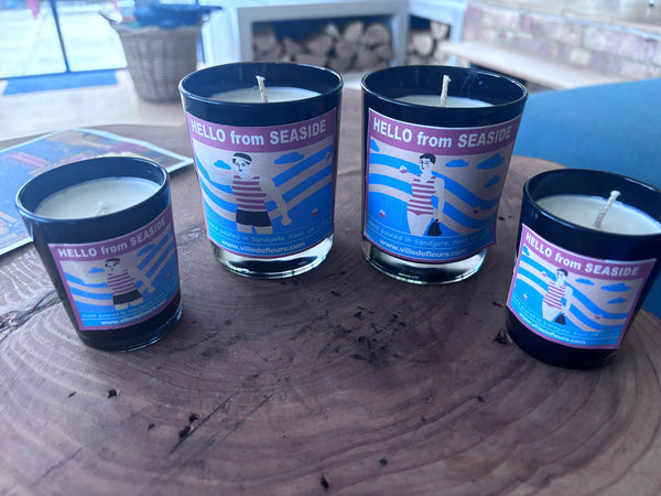 Sea Salt & Driftwood Candle – Seaside Scent, Coastal Home Decor