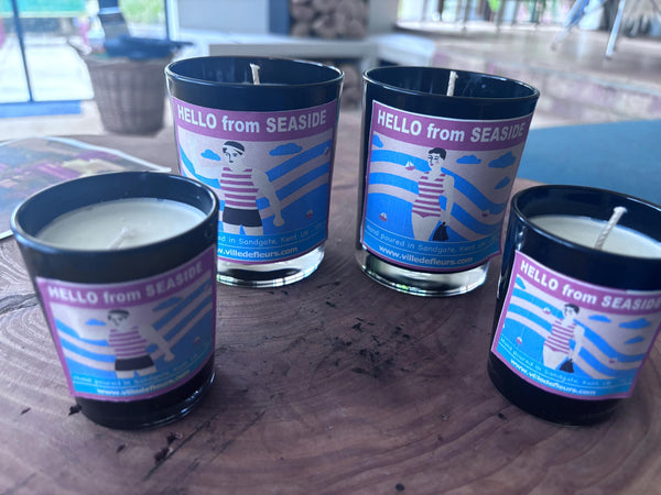 Sea Salt & Driftwood Candle – Seaside Scent, Coastal Home Decor