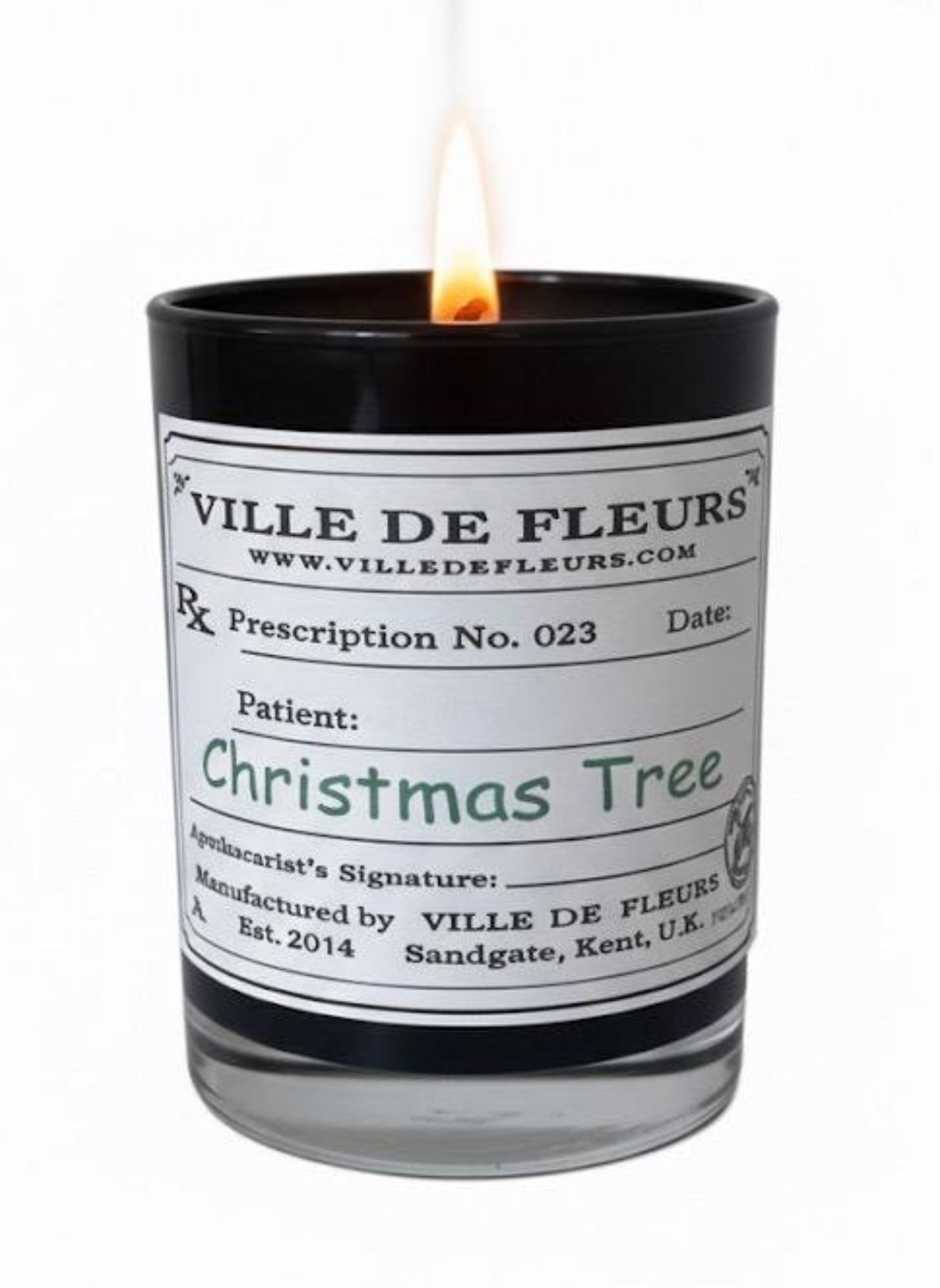 Christmas Tree Candle – Winter Pine Forest, Evergreen Cedarwood, Holiday cozy Home Fragrance