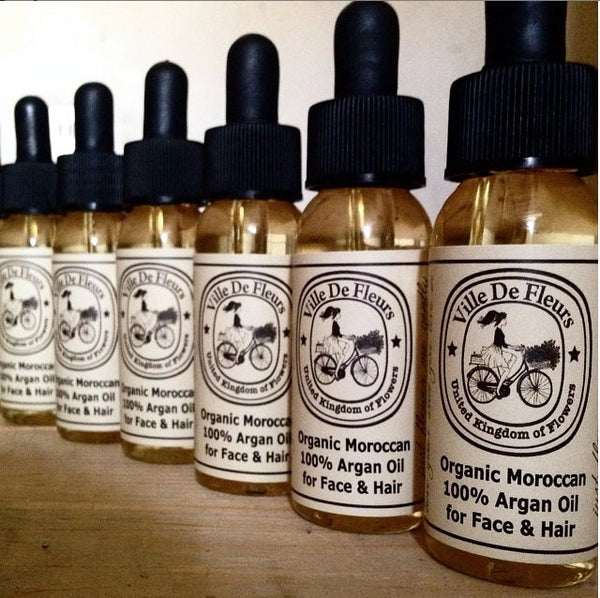 Organic Moroccan Argan Oil – Vegan Face & Hair Treatment