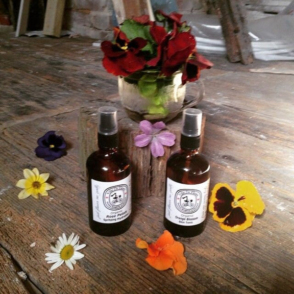 Organic Rose Petals Hydrating Face Mist – Vegan Facial Toner