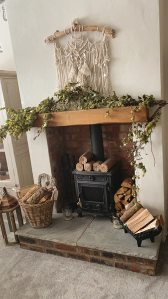 Kiln Dried Hop Bine, hop garland appox 3m ( 10 feet) - dried flowers||  Christmas garland || rustic wedding || wedding arch || rustic interior